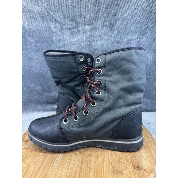 Sorel Cozy 1964 Winter Boot Womens Size 7.5 Black Snow Outdoors Canvas Lined - Picture 6 of 12